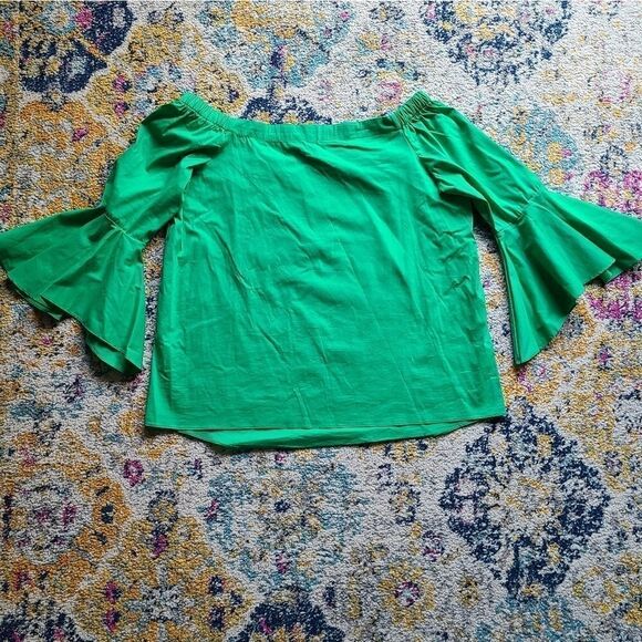 Gibson Latimer off the shoulders blouse - Picture 2 of 10